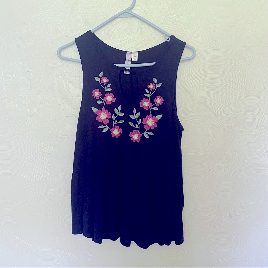 2 For $20 Floral Sleeveless Top
